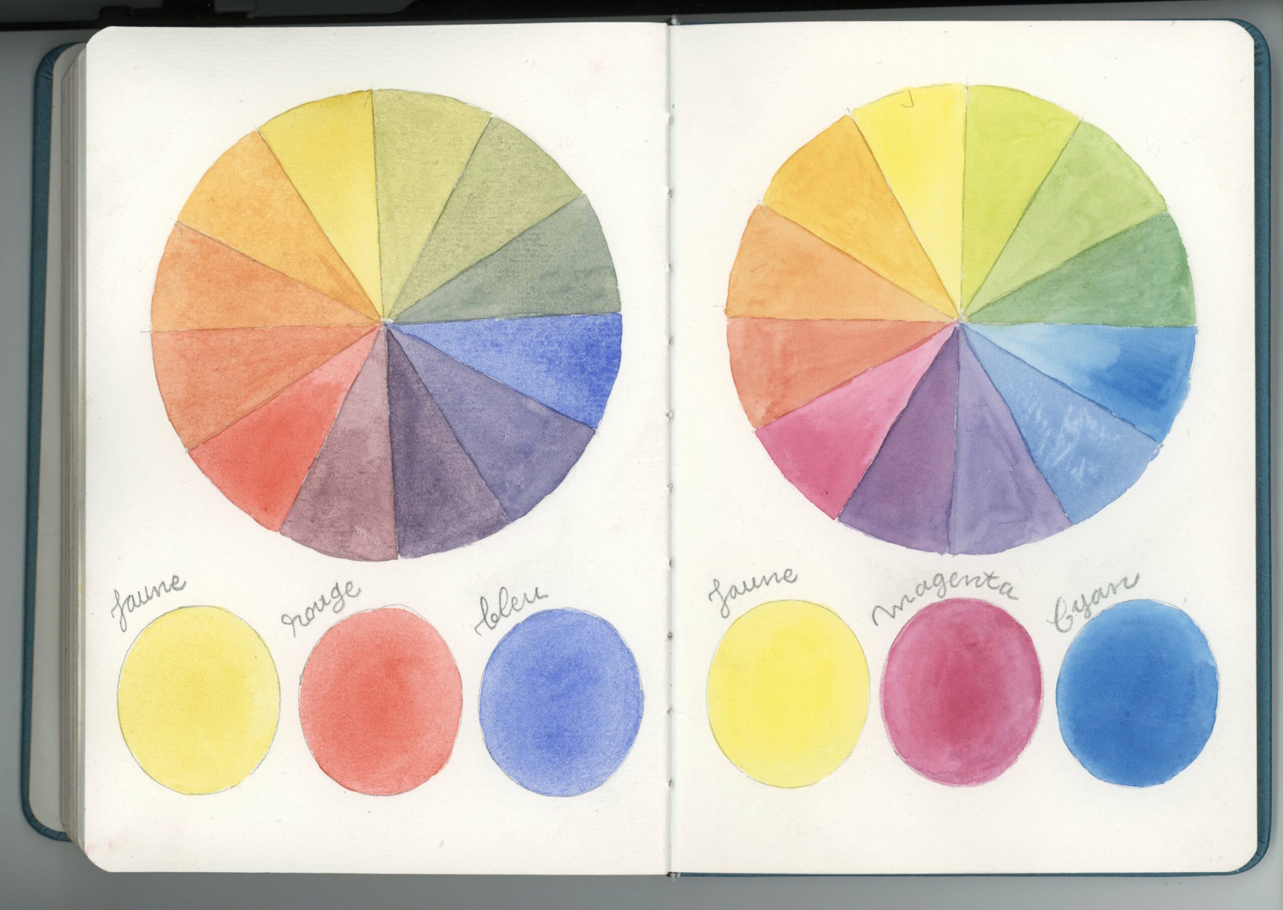 La palette des Doubles Primaires